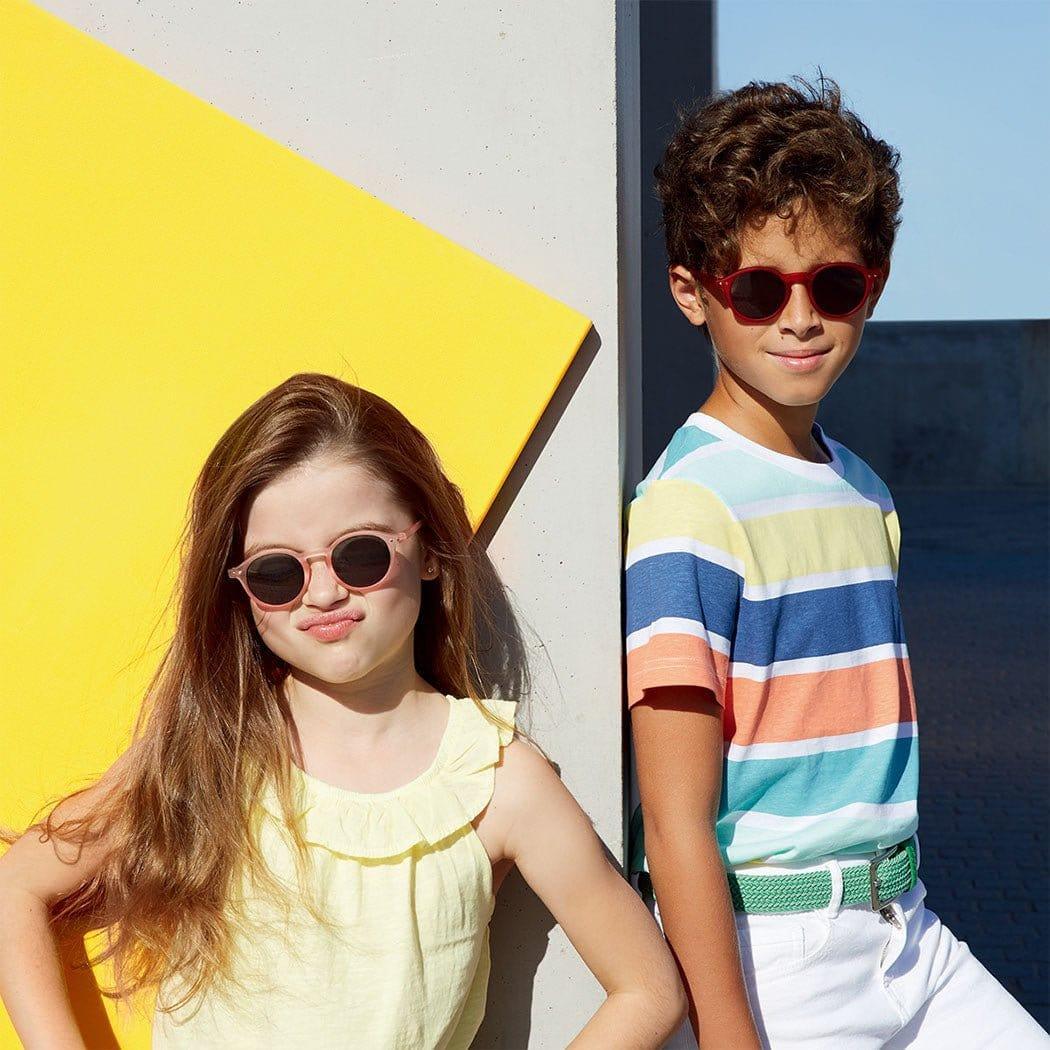 IZIPIZI kids sunglasses Junior Collection D - For 5-10 YEARS Red