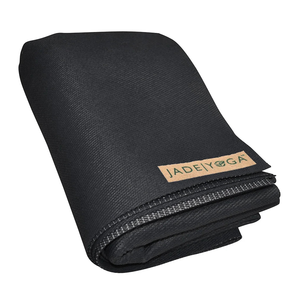 Jade Yoga Voyager Mat Black - Sports & Fitness
