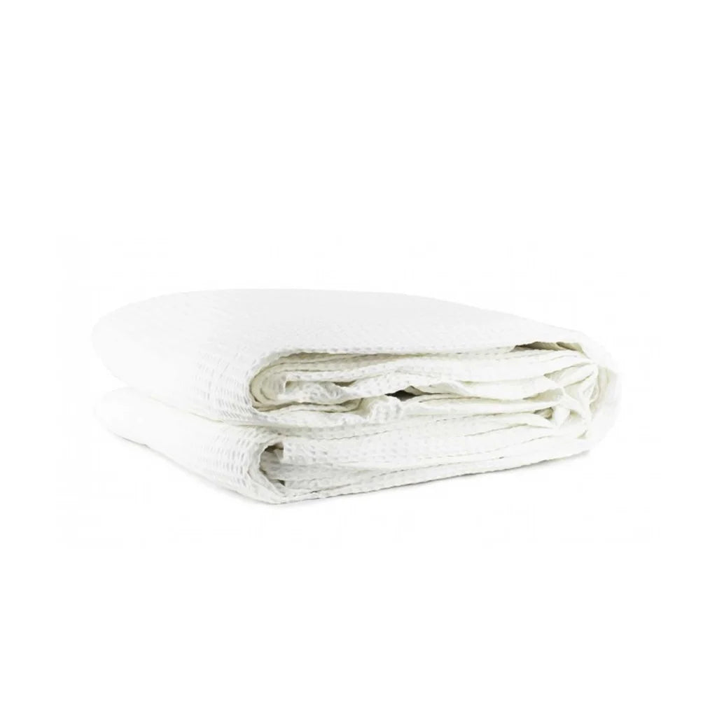 Jason Cotton Waffle Blanket White - Queen - Home & Garden >