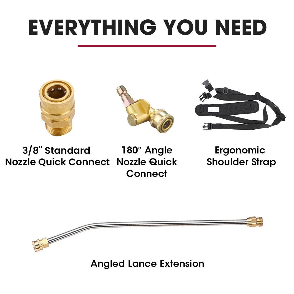 Jet-USA 4000PSI 5.5M Long Telescopic Universal Pressure