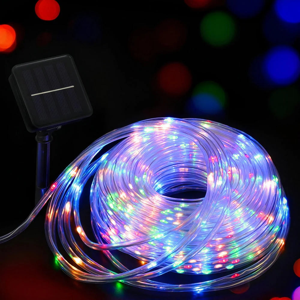 Jingle Jollys 30M Christmas Lights String Rope Light
