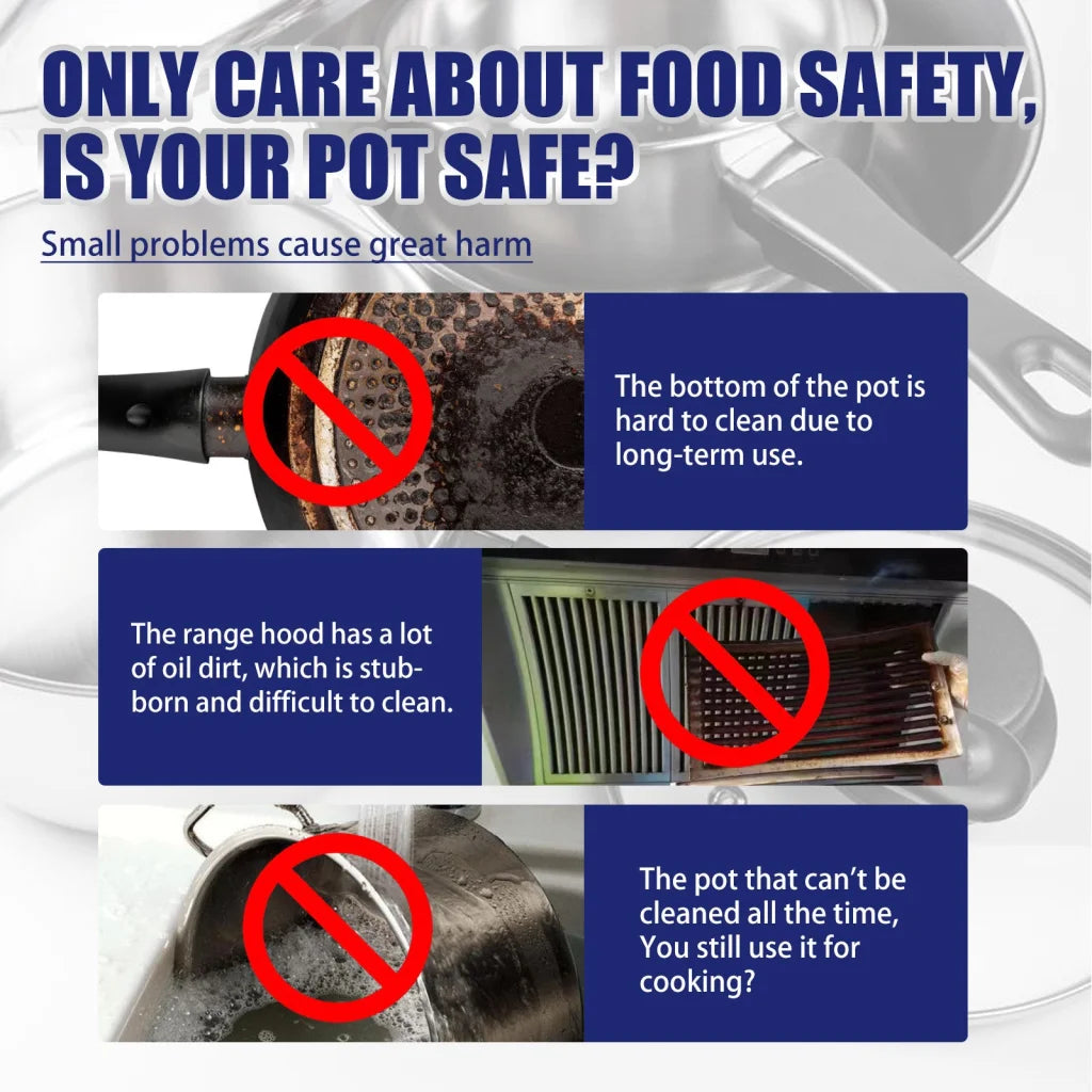 Jue-Fish Stainless Steel Cleaning Cream Kitchen