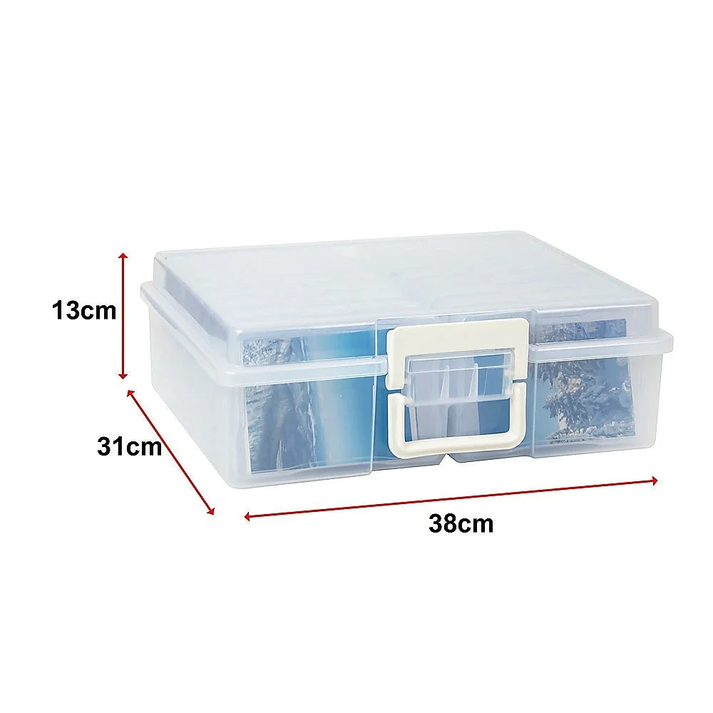 Jumbo storage box with container craft case album