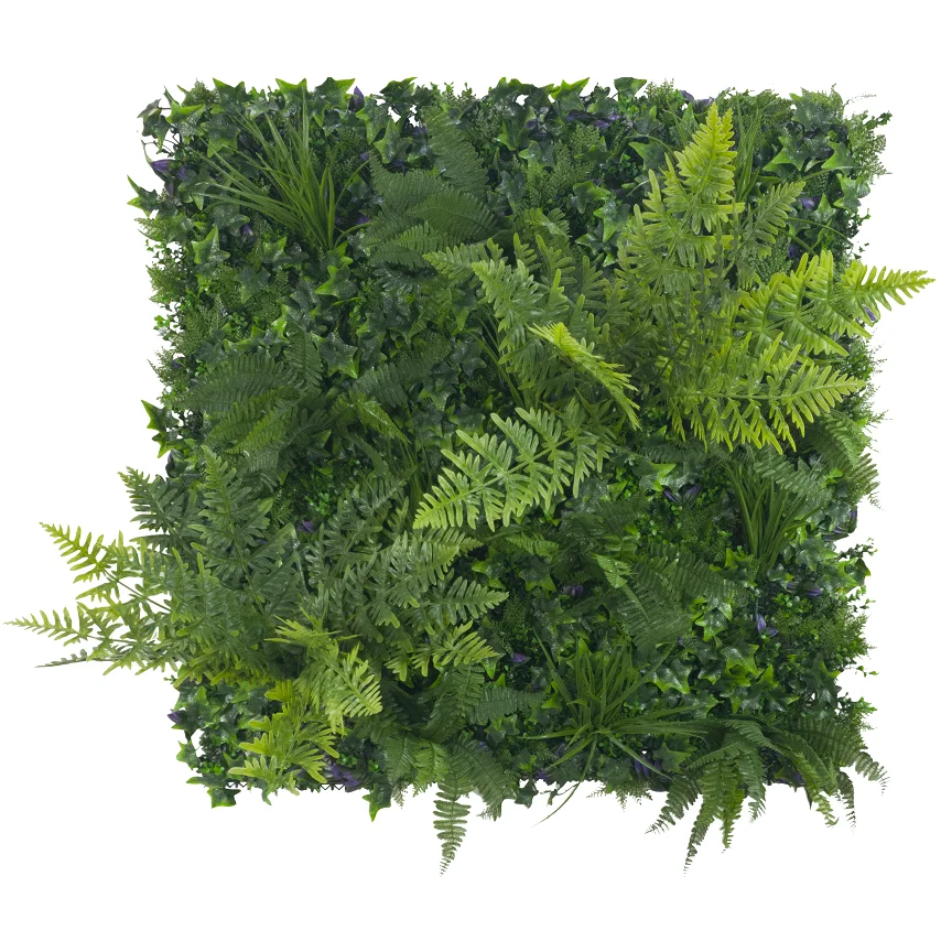 Jungle Fern Vertical Garden / Green Wall UV Resistant 1m x