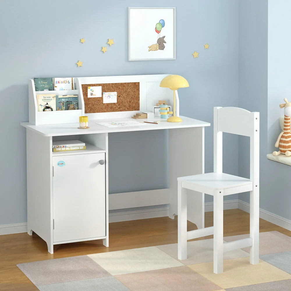 Kids Table and Chair Set Children Study Play