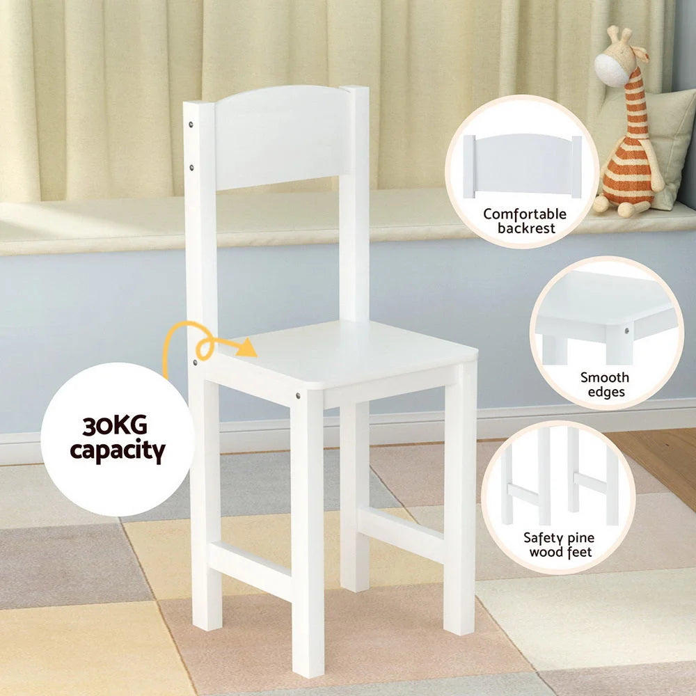 Keezi Kids Table and Chair Set Children Study Play Toys