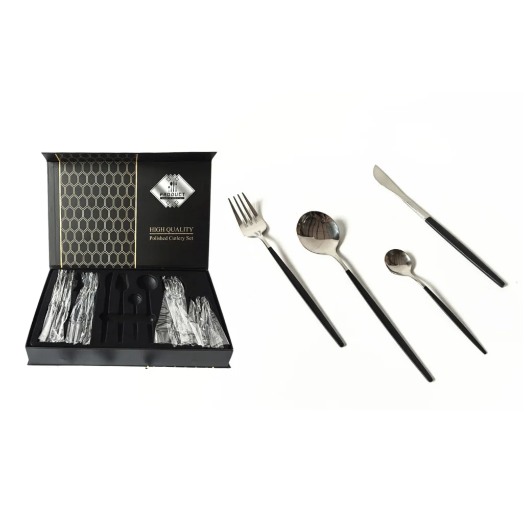 Keily Deluxe Cutlery Set - Silver - Furniture > Dining >