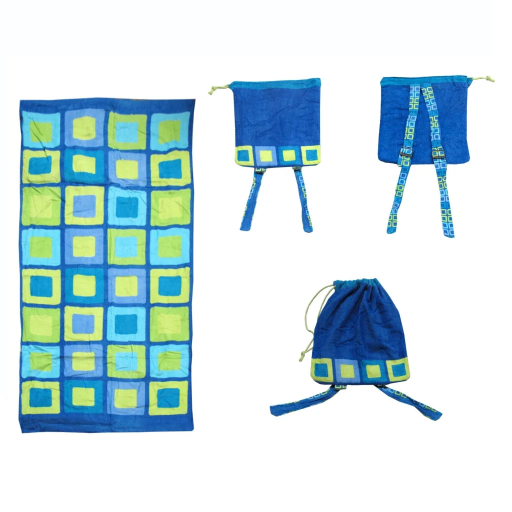 Kids Beach Towel & Bag Cubes - Artex - Home & Garden