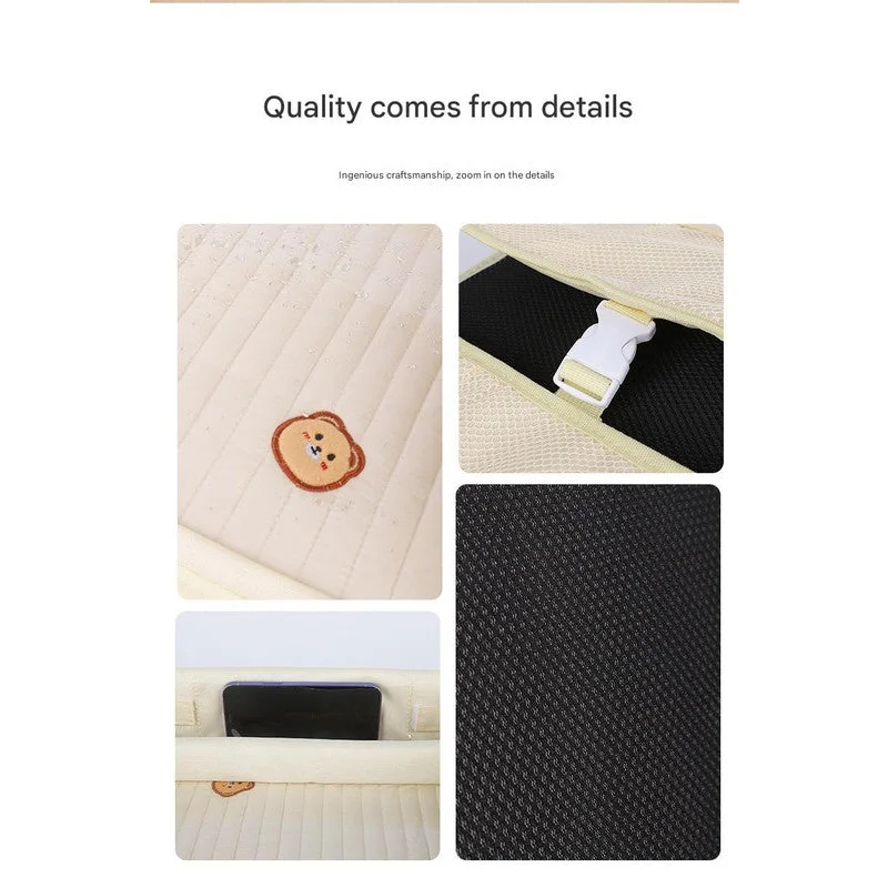 Kids Car Seat Travel Tray - Waterproof Lap Desk