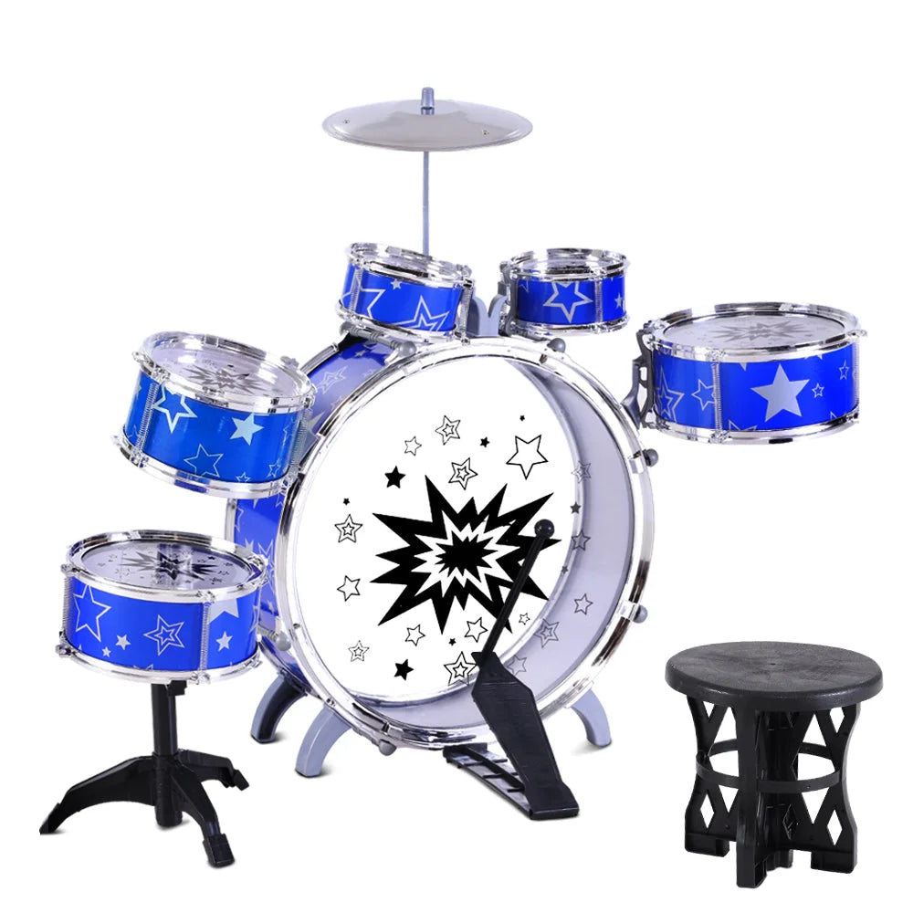 Kids Drum Set 11pcs toys 160