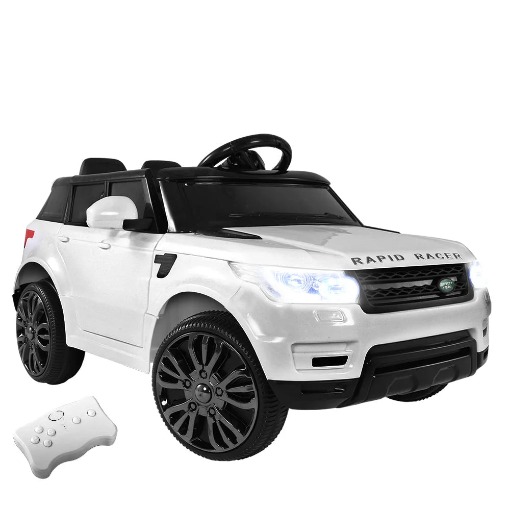 Kids Ride-On Car White - Cars