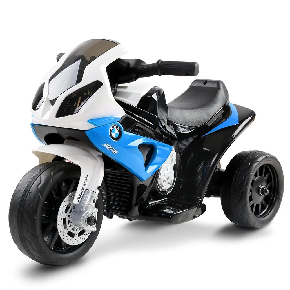 Kids Ride On Motorbike Licensed S1000RR Motorcycle - Blue