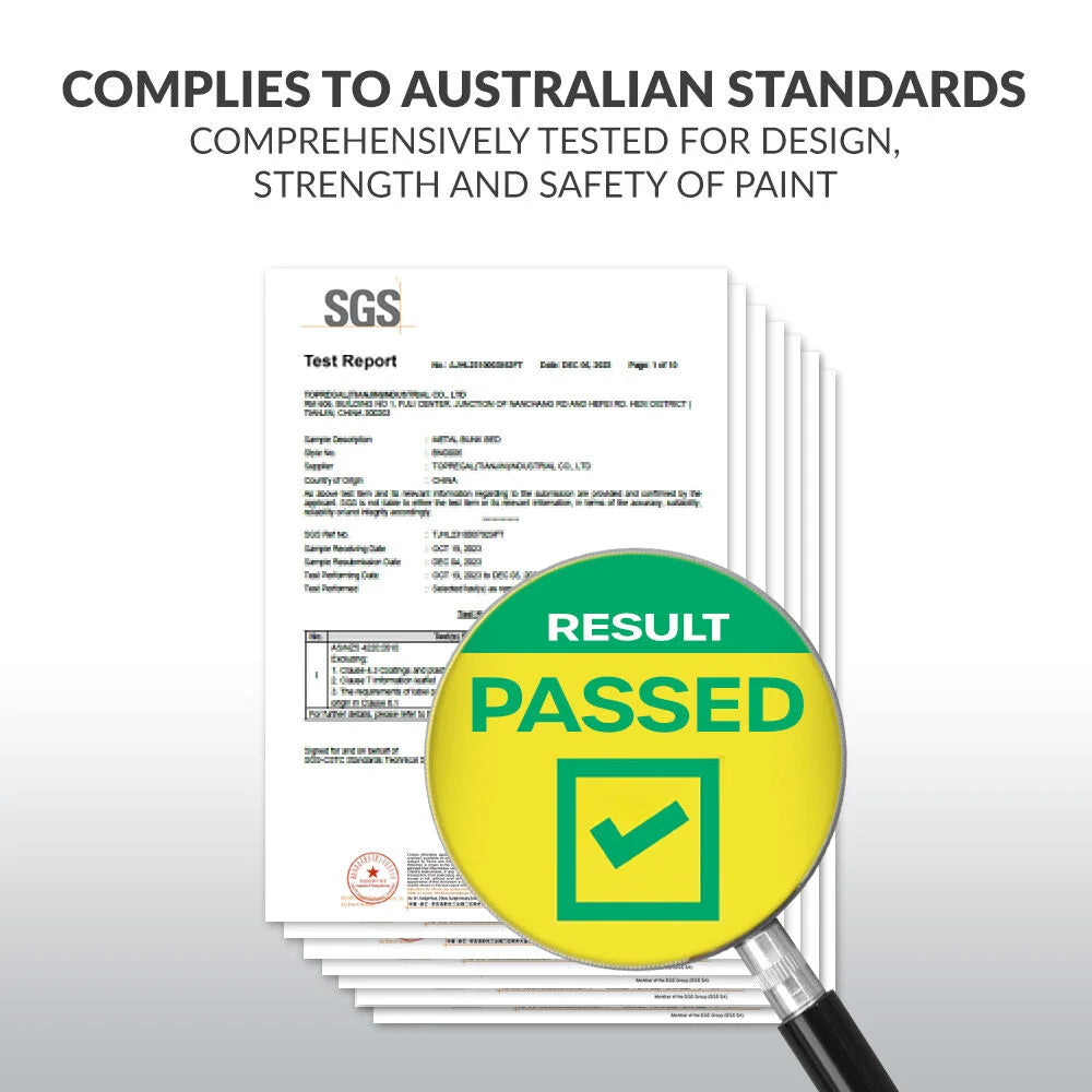 Kingston Slumber Metal Single over Double Bunk Bed Frame