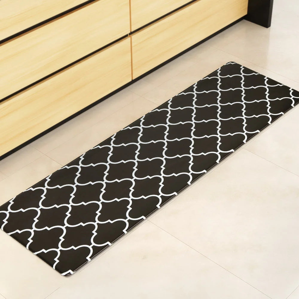 Kitchen Mat PVC Floor Rug Carpet Non-Slip 45x150cm - Gina
