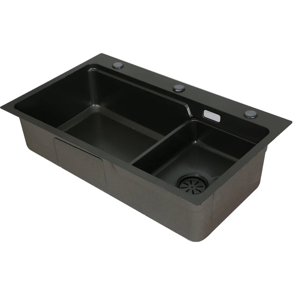 Kitchen Sink Basin Stainless Steel Under/Top/Flush Mount