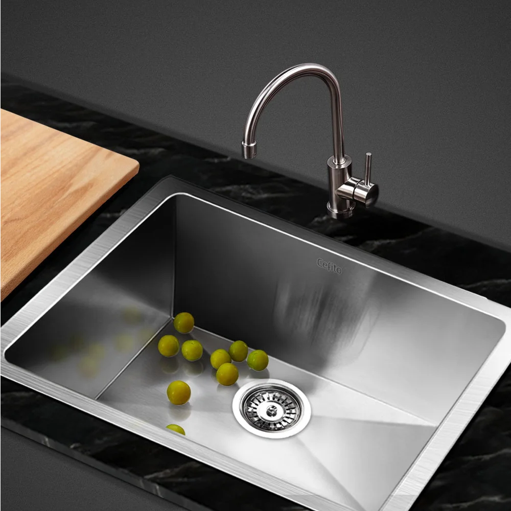 Kitchen Sink Stainless Steel 510x450mm Under/Topmount