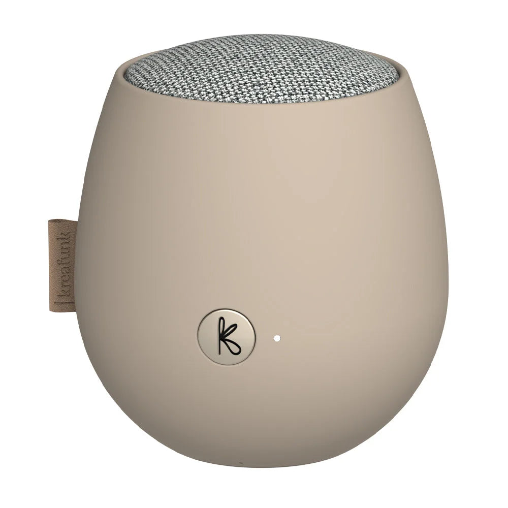 Kreafunk Ajazz 2 Bluetooth Speaker - Ivory Sand - Audio &