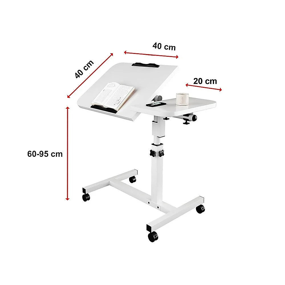 Laptop Desk Portable Mobile Computer Table Stand Adjustable