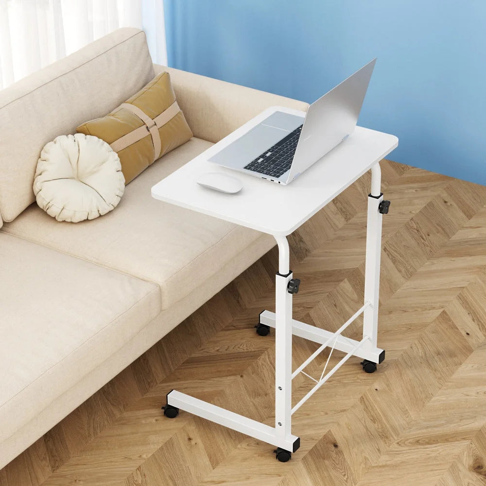 Laptop Table Desk Portable - White - Furniture > Office