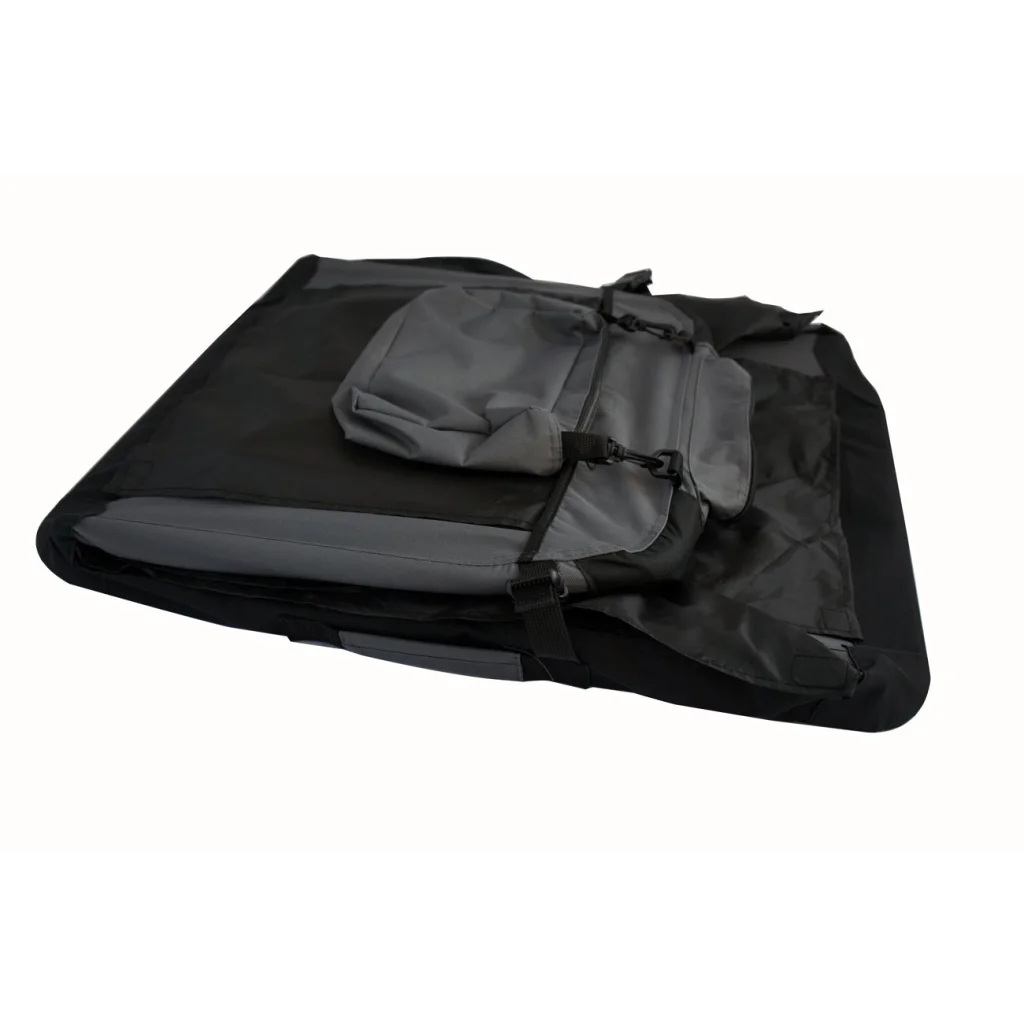 Large Foldable Soft Dog Cat Puppy Crate Bag with Curtain