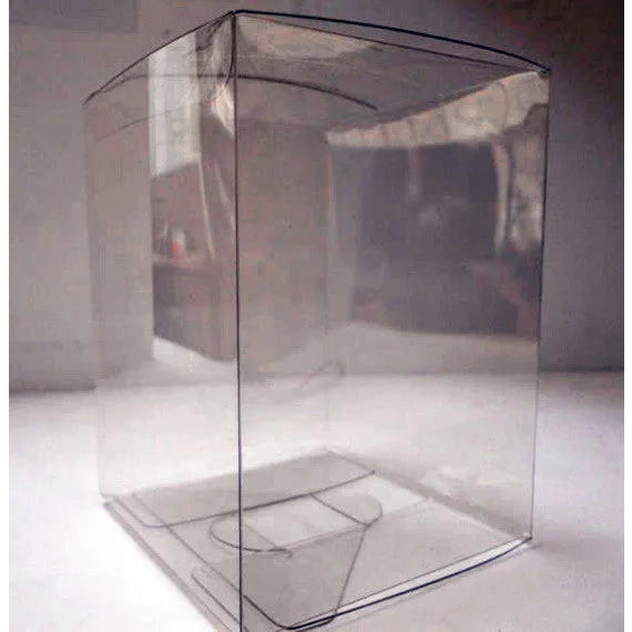 Large Plastic Rectangle Cube Box 10 Pack 22x14.5cm Gift