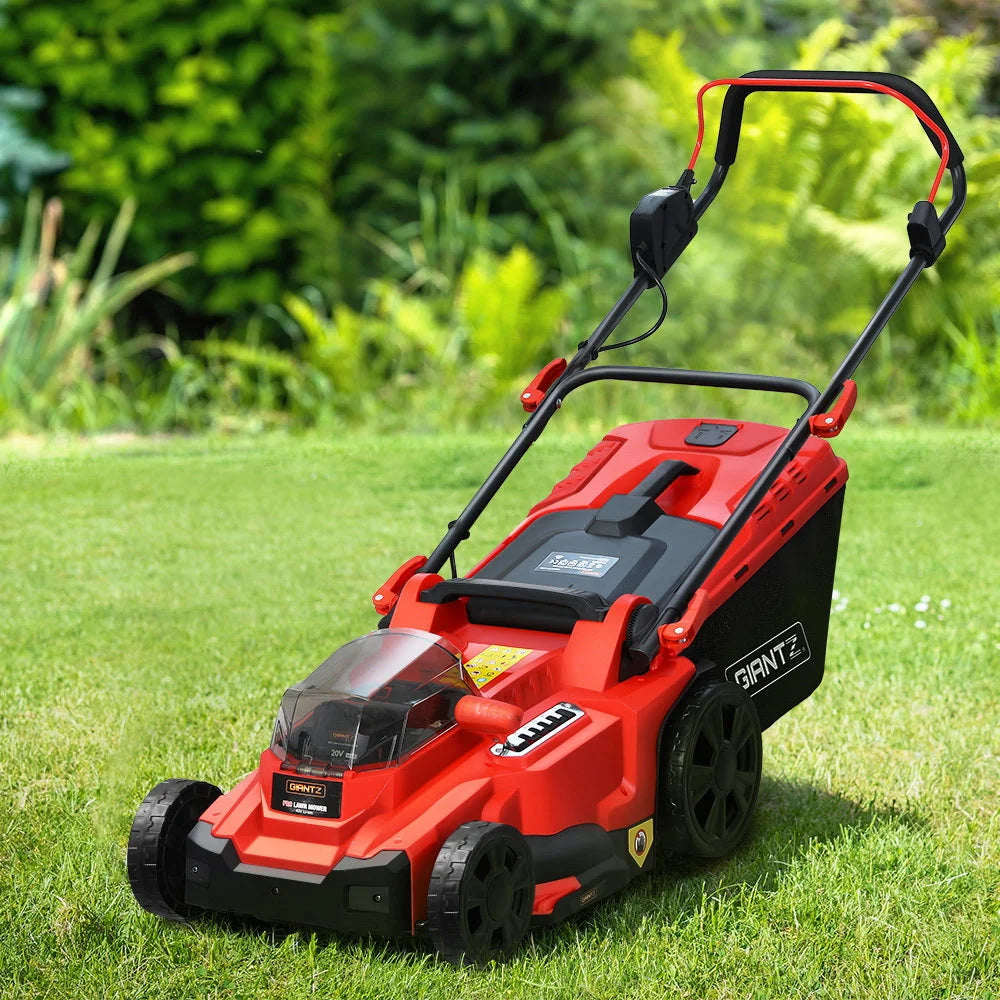 Lawn Mower Cordless 40V Battery Lawnmower 37cm Width