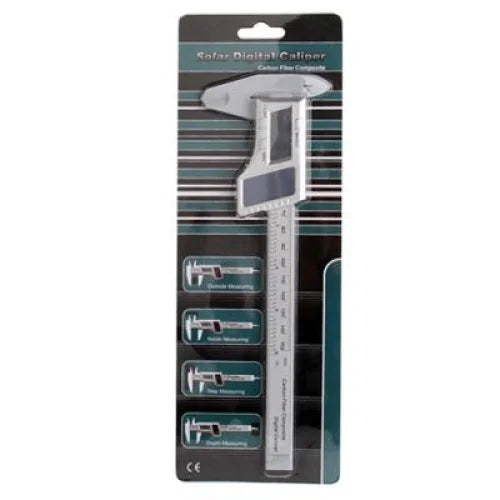 Lcd Digital Vernier Caliper 150mm - Solar Powered - Tools >