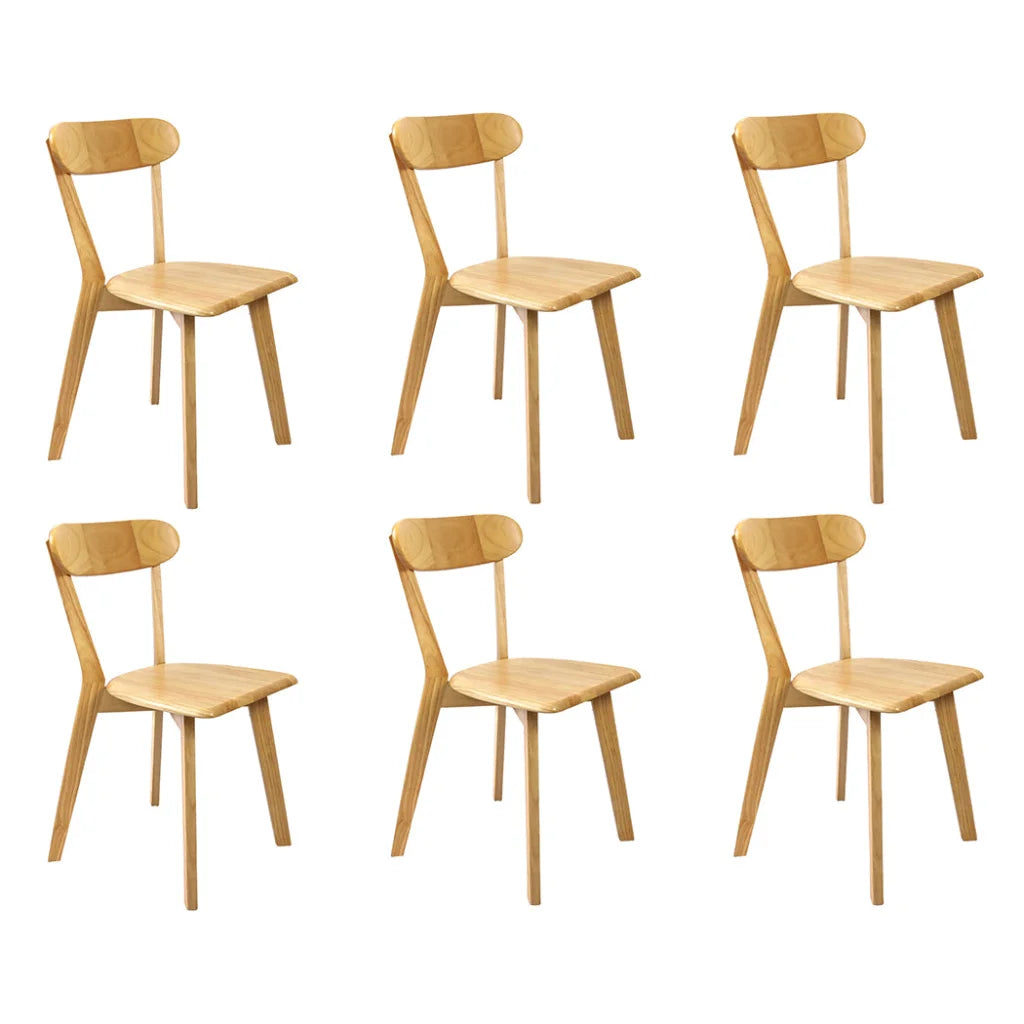 Levede 6x Dining Chairs Wooden Kitchen Chair-1975420363575791616