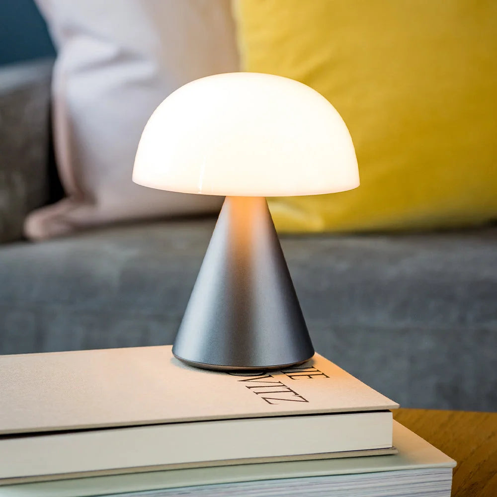 Lexon Mina L Large Portable Led Lamp - Gunmetal - Home &