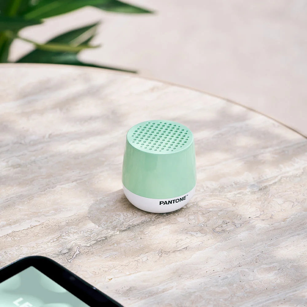 Lexon Mino+ Mini Bluetooth Speaker PANTONE - Green - Audio