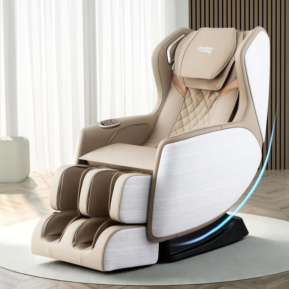 Livemor Massage Chair Electric Recliner Home Massager 3D