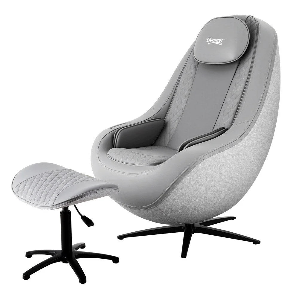 Livemor Massage Chair Electric Recliner Home Massager 3D