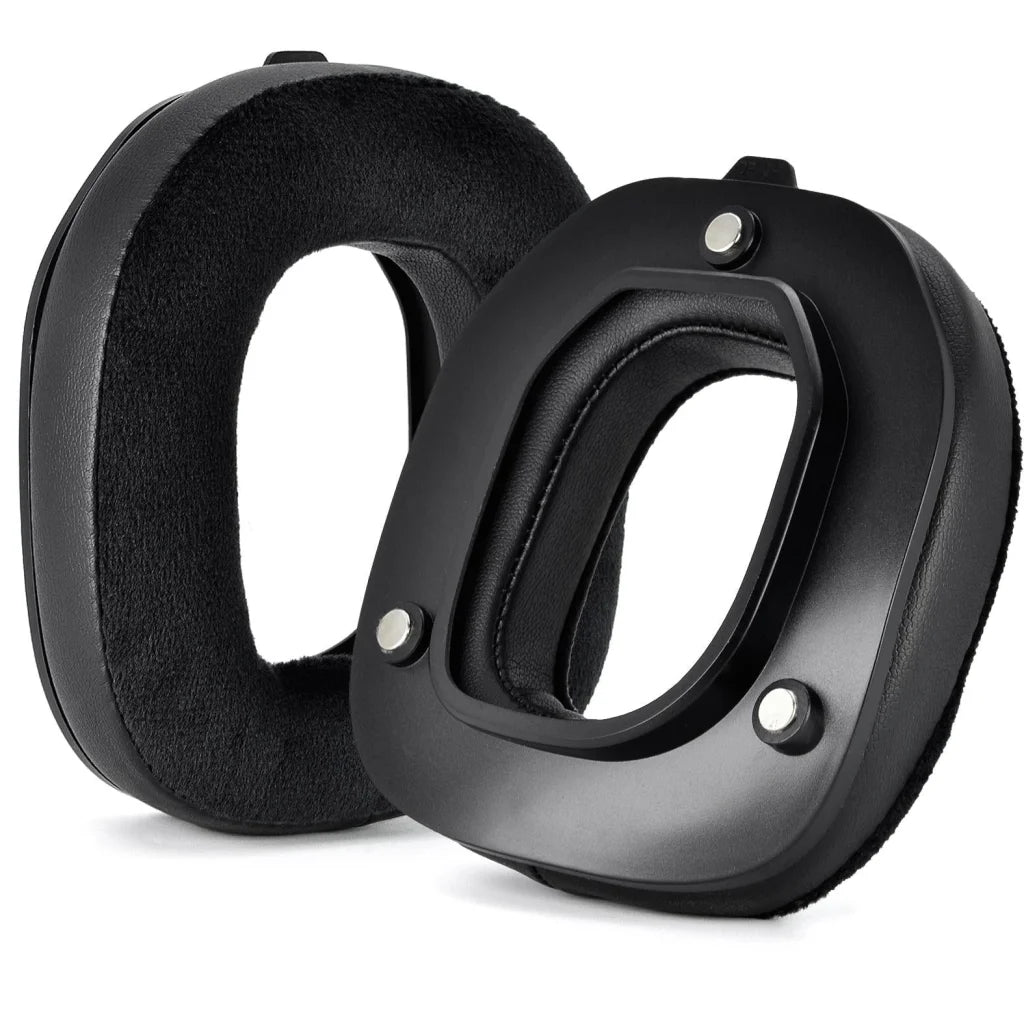 Logitech A50 Gen4 Headset Replacement Earmuffs - 2Pcs Leather & Velvet-1922443448191946752