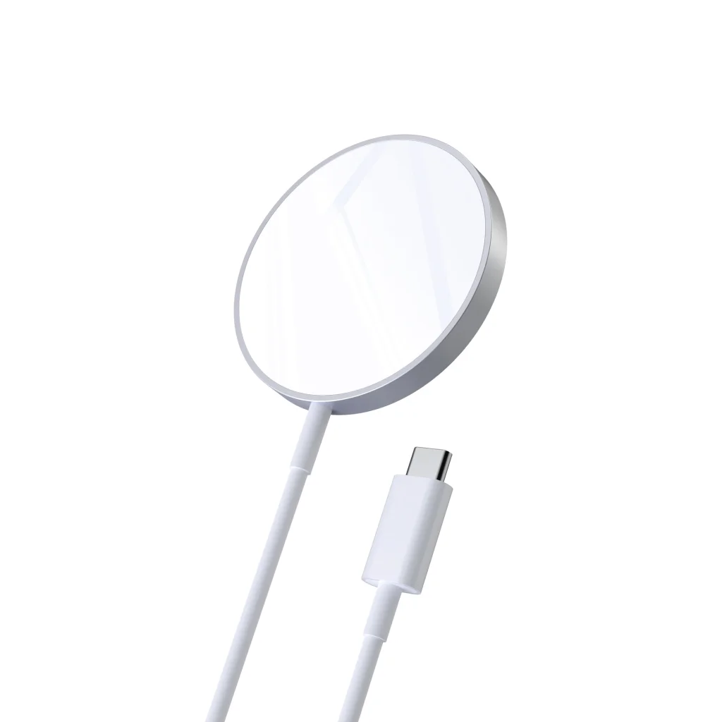 Magnetic Wireless Charger 15W White 1.5M CHOETECH T517-F