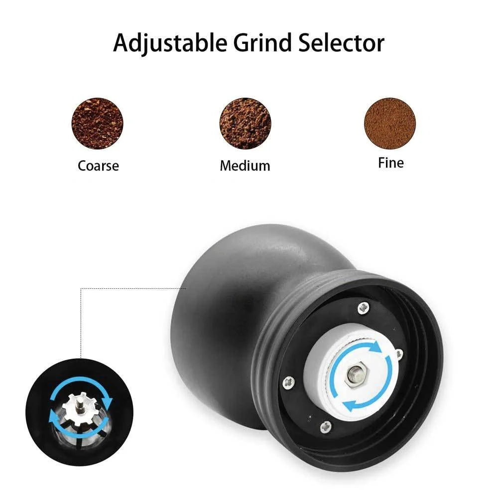 Manual Coffee Bean Grinder - Hand Stainless Ceramic Burr