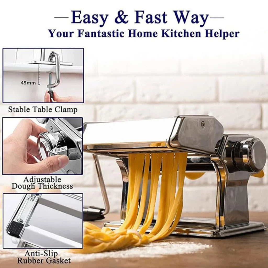 Manual Noodle Maker Dumpling Press Stainless Steel Noodle