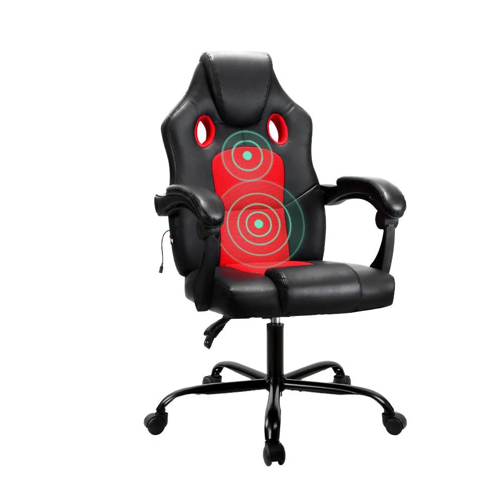 Massage Office Chair Gaming Computer Seat Recliner Racer