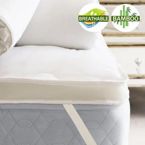Mattress Topper Airmax Bamboo 1000gsm King Single