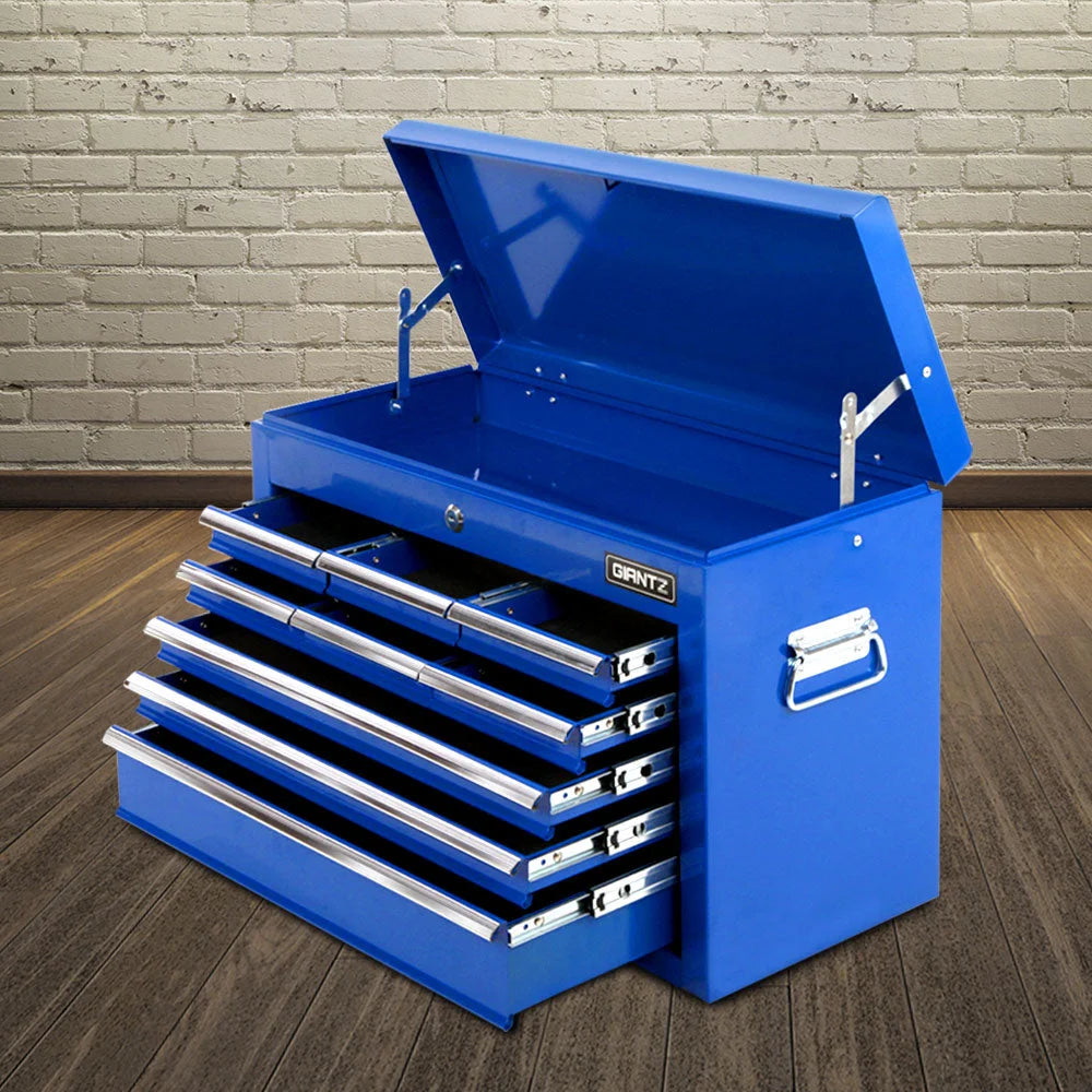 Mechanic Tool Box Storage 9-Drawer Blue - Tools Storage