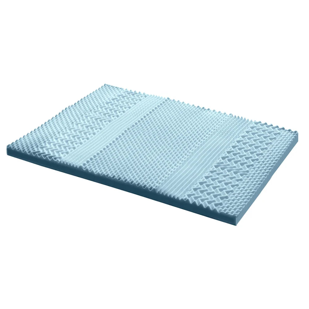King cool gel memory foam bamboo cover mattress topper