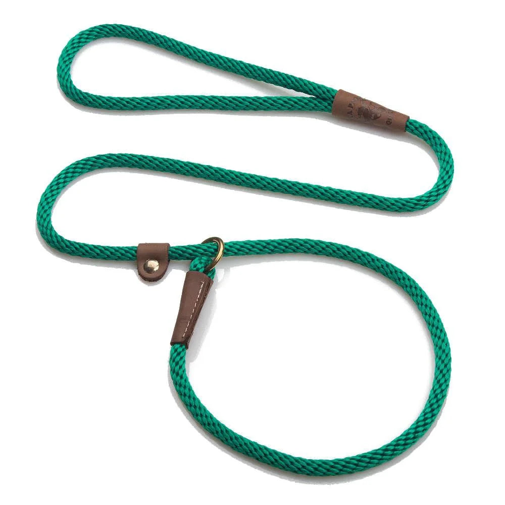 Mendota British Style Slip Leash 1/2in x 4ft (13mm x 1.2m)