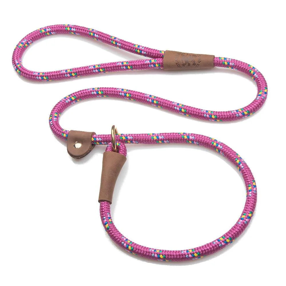 Mendota British Style Slip Leash 1/2in x 4ft (13mm x 1.2m)