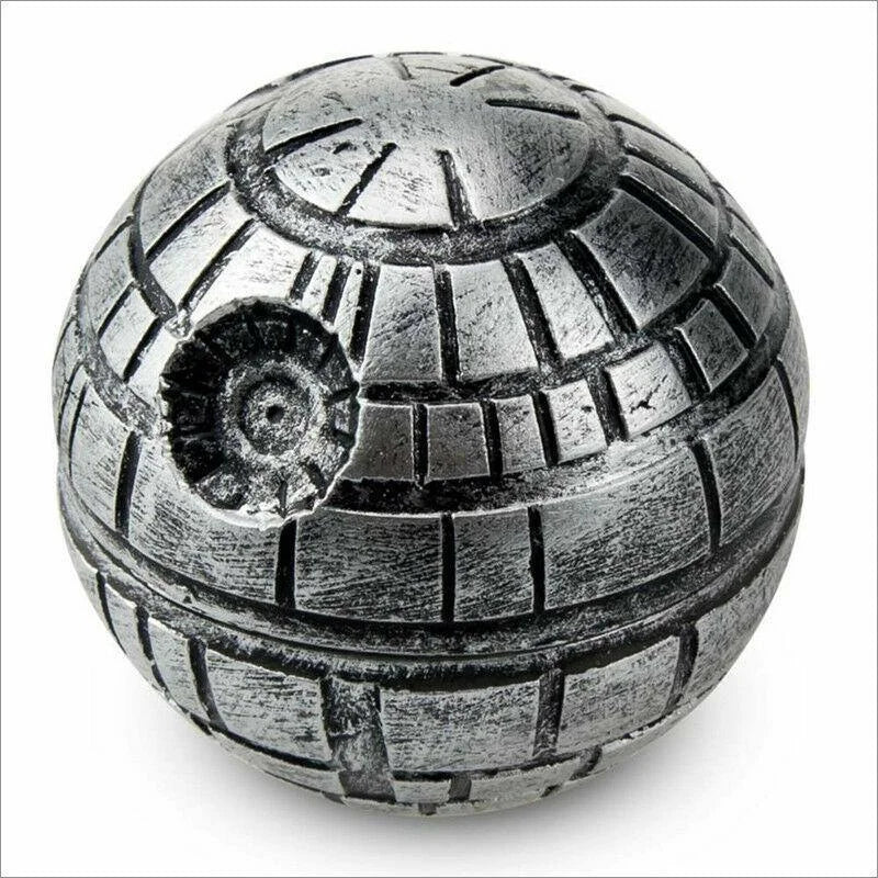 Metal Zinc Alloy Herb Grinder Crusher Aluminum With Box