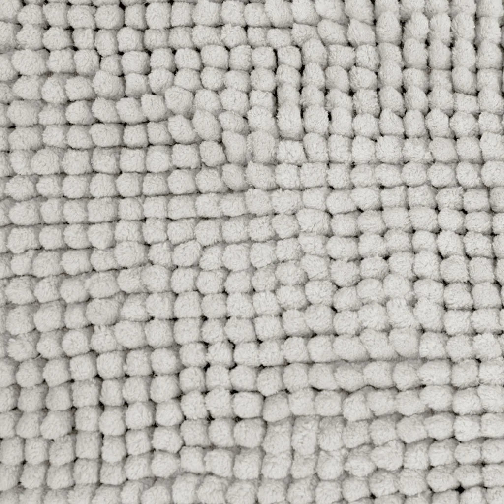 Microfiber Bath Mat Large Silver - Toggle - Home & Garden