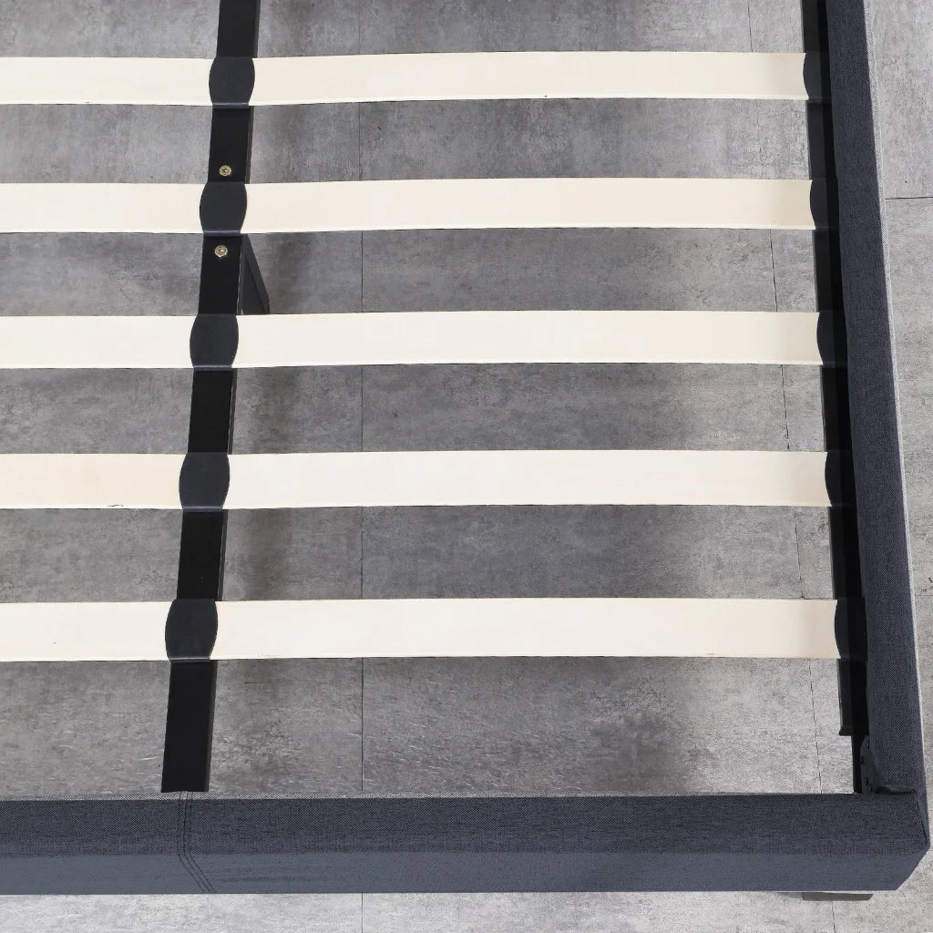 Milano Sienna Luxury Bed Frame Base And Headboard Solid