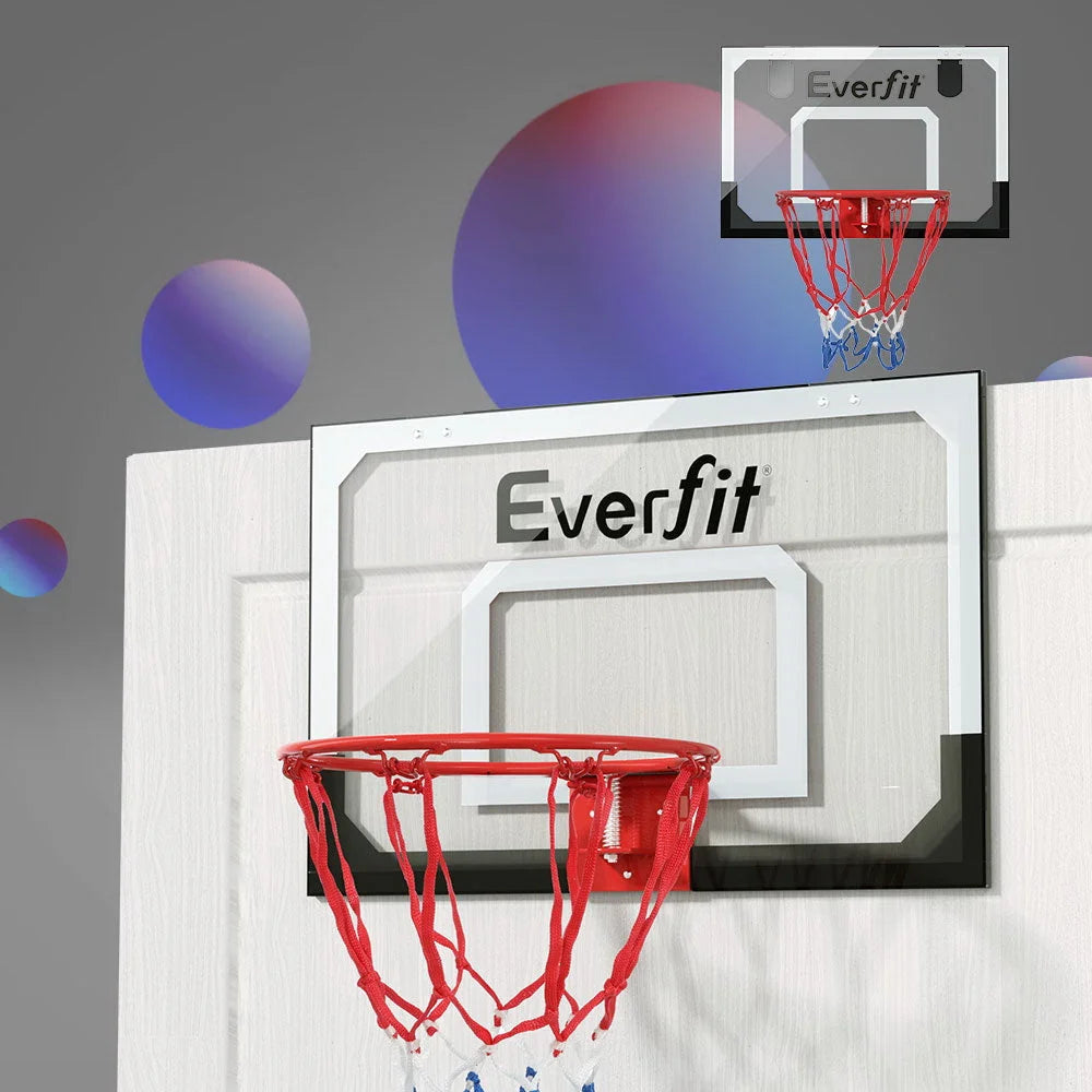 Mini Basketball Hoop 23’’ Backboard Door Wall Mounted
