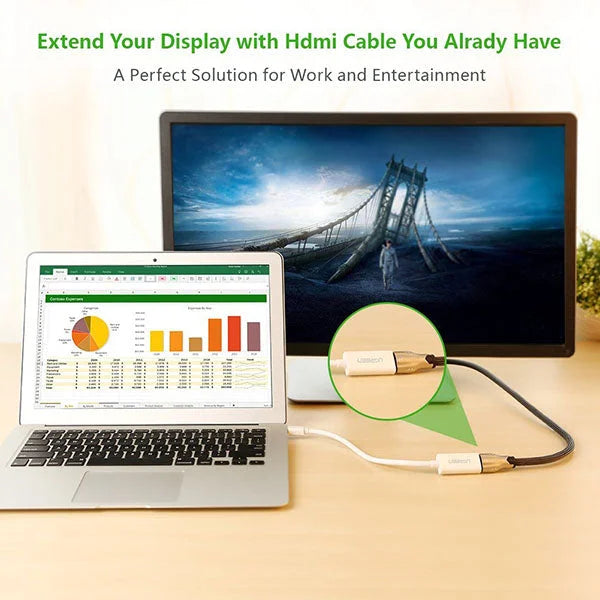 Mini DP to HDMI Female Converter Cable 18CM (10460)