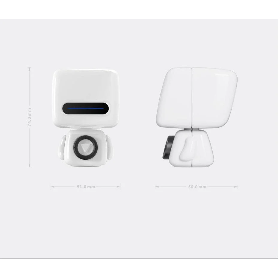 Mini Robot Style Bluetooth Speaker - Portable 8-9 Hr