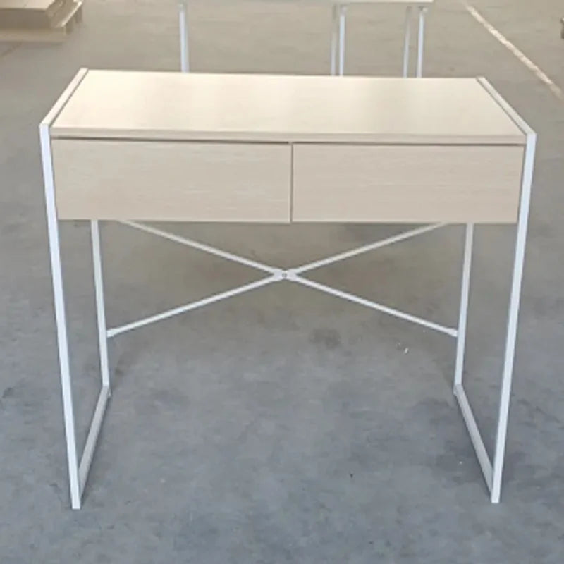 Minimalist Study Desk With Drawers/Office Table/MDF