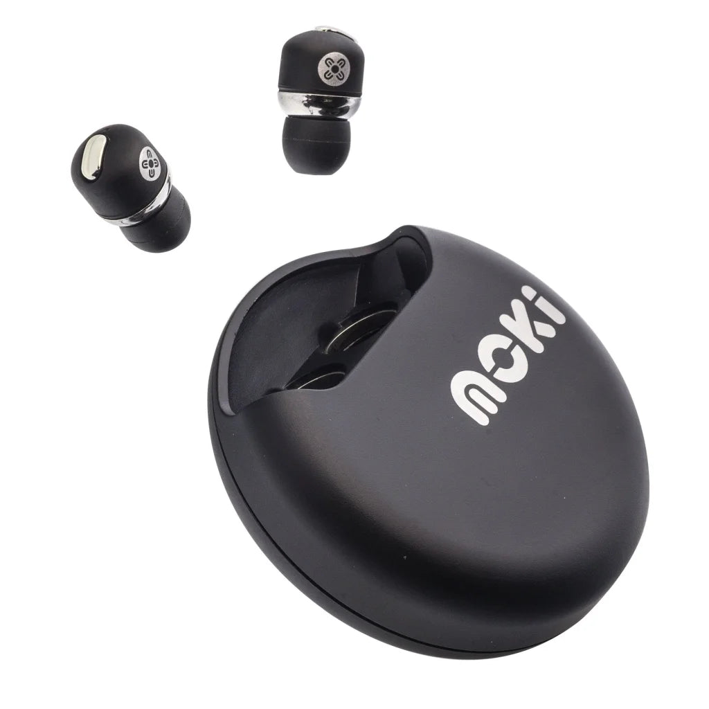 MOKI PairBuds Bluetooth Earphones - Black